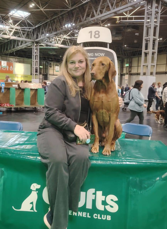 Jana at the Crufts Show 2025